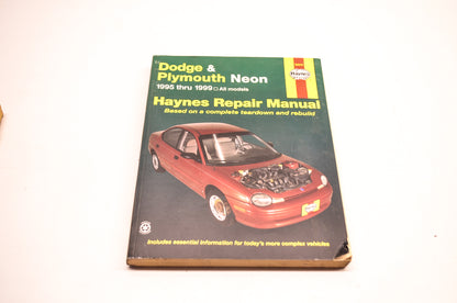 Haynes 1563923696 Service Repair Manual 95-99 Dodge Plymouth Neon