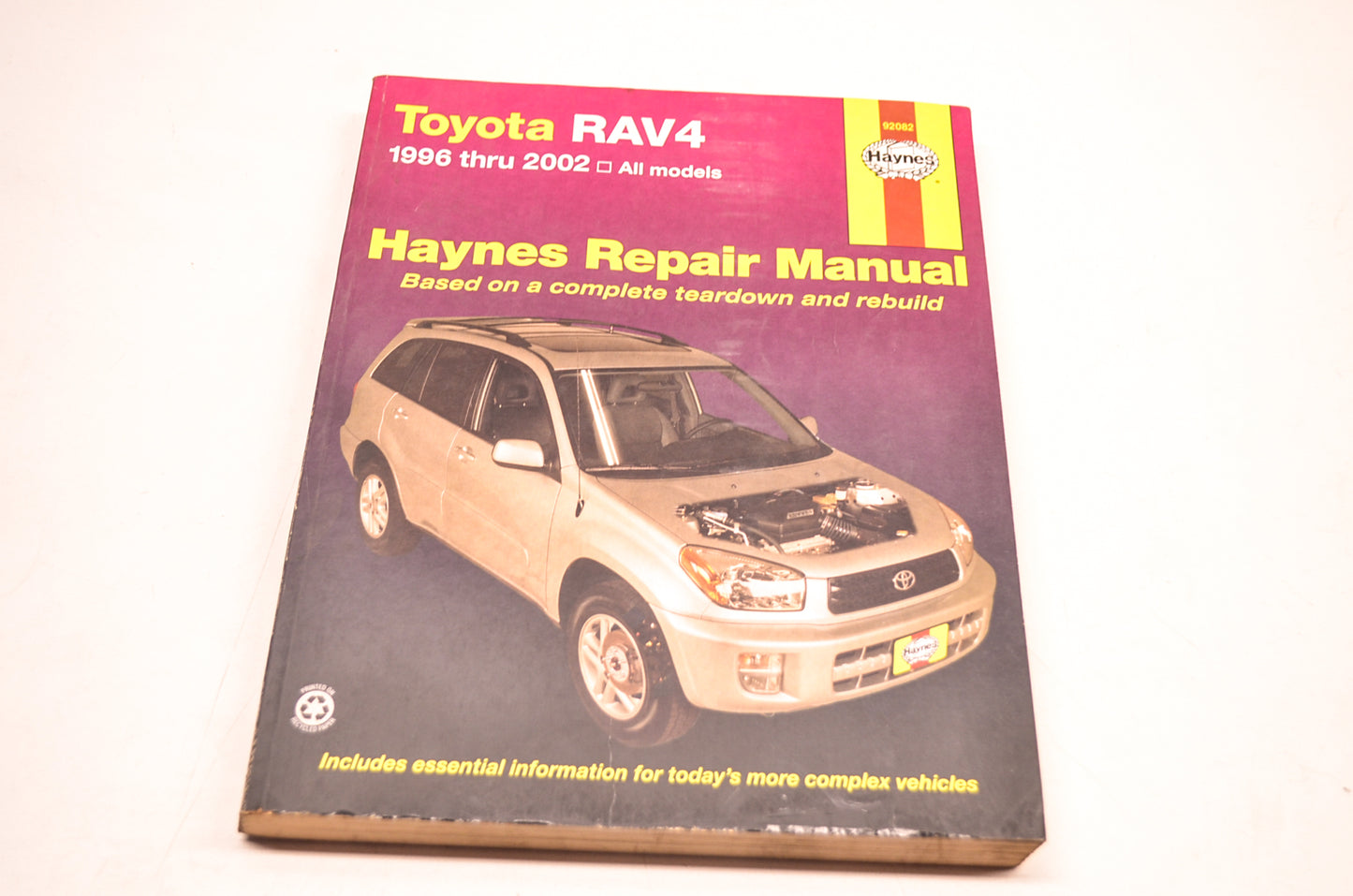 Haynes 1563924528 Service Repair Manual 96-02 Toyota Rav 4