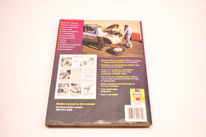 Haynes 1563924528 Service Repair Manual 96-02 Toyota Rav 4