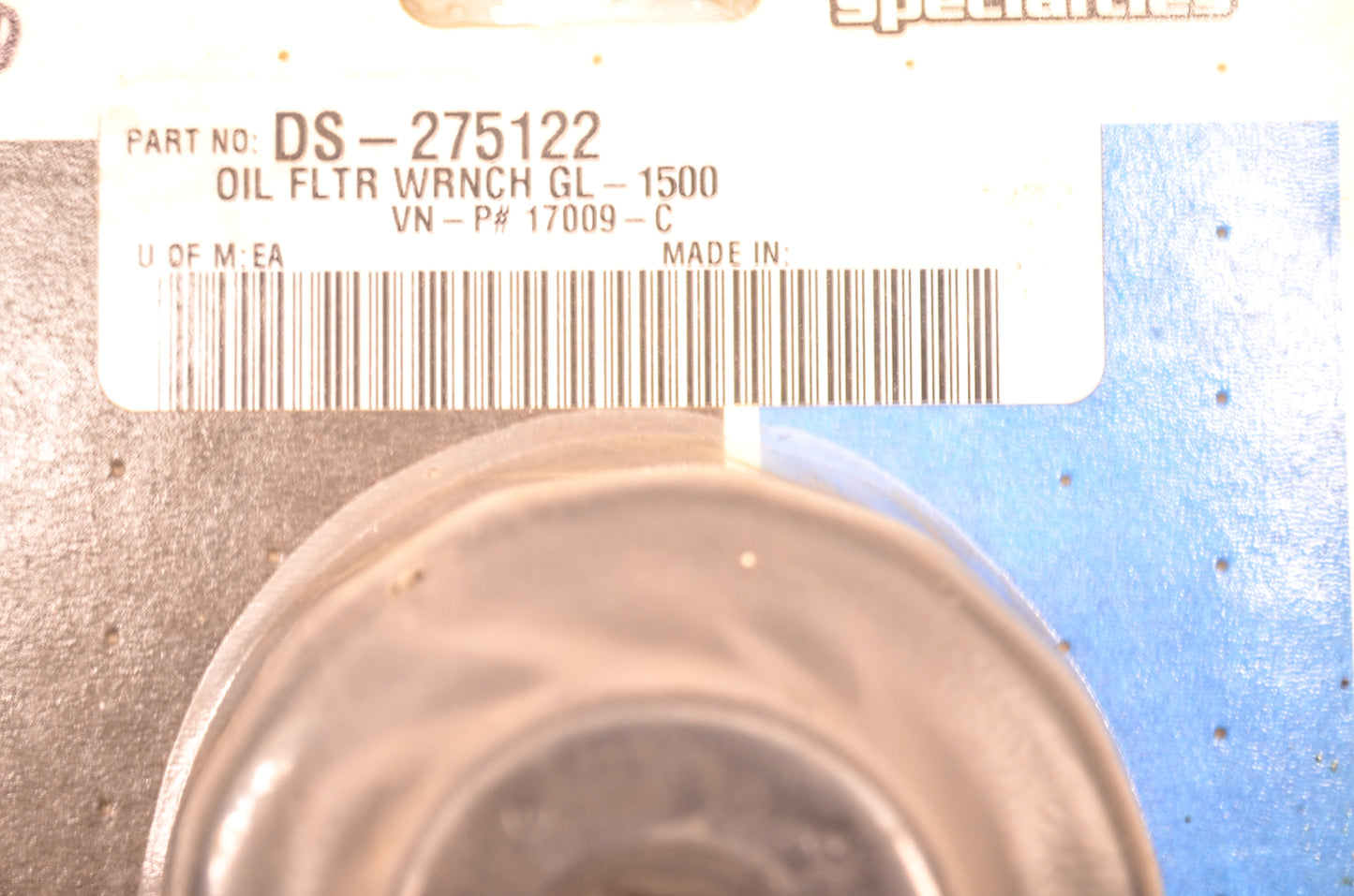 Drag Specialties DS-275122, 17009-C Oil Filter Wrench NOS