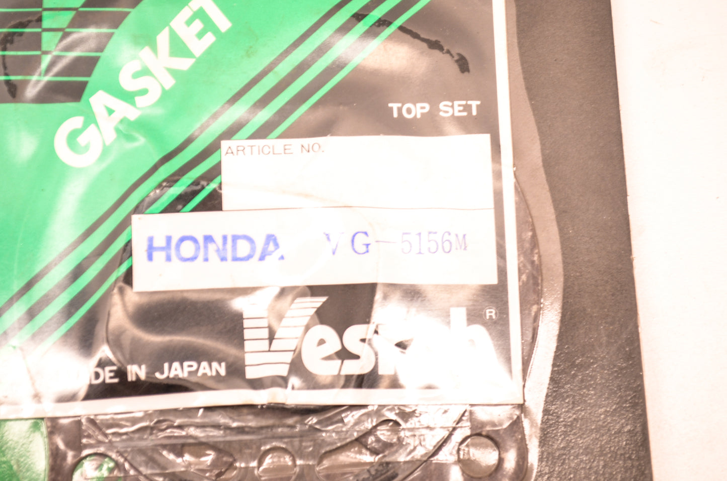 Vesrah VG-5156M, VG-1156M Gasket Kit NOS
