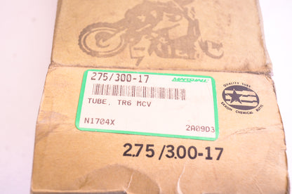 Cheng Shin 275/300-17 Motorcycle Inner Tube TR6 Offset NOS