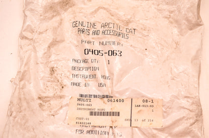 OEM Arctic Cat 0405-063 Instrument Housing NOS