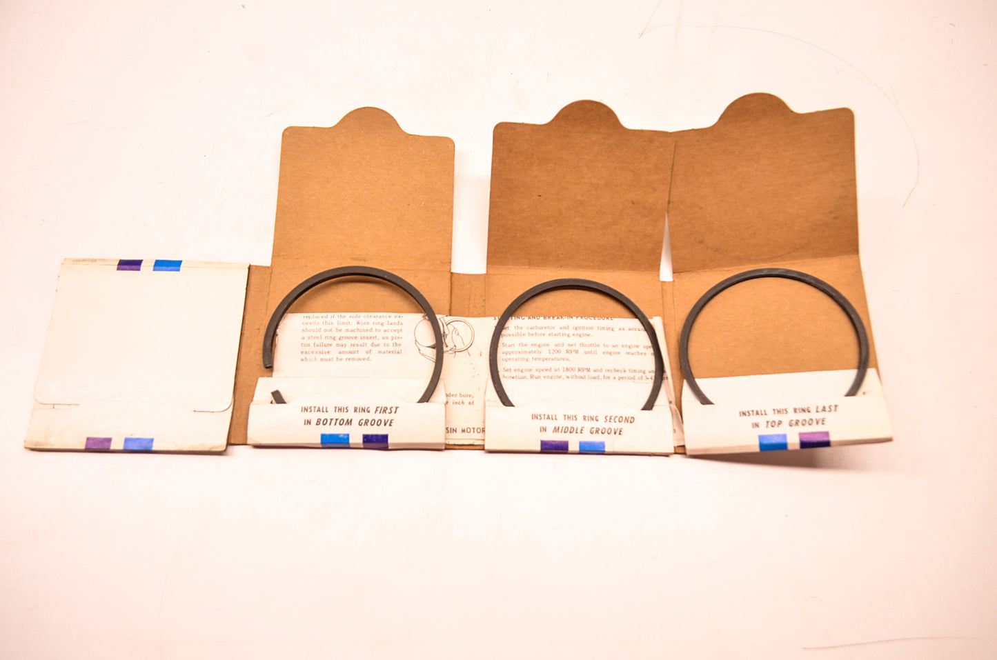 Wisconsin DR58-S-20 Piston Ring Kit NOS