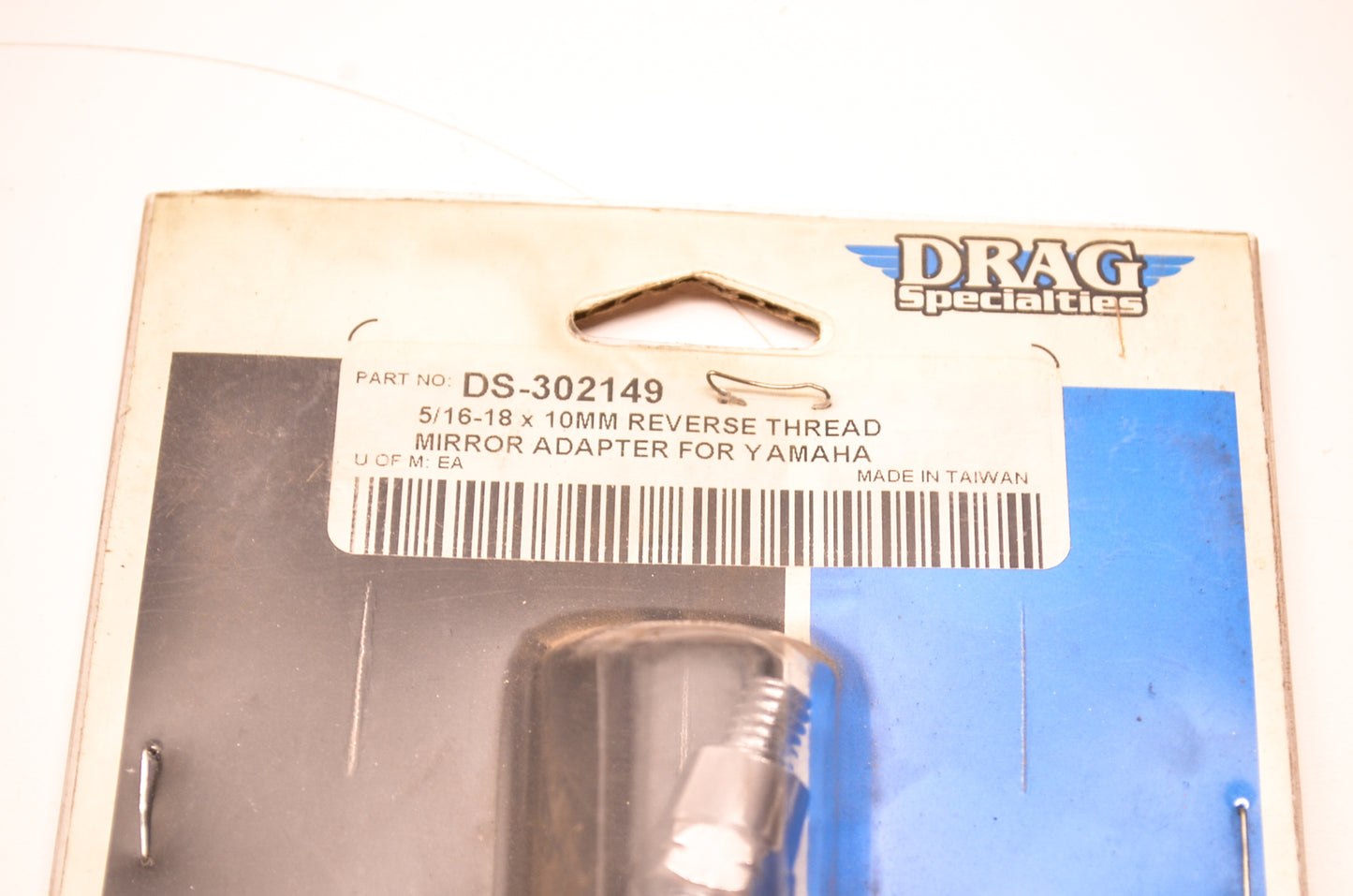 Drag Specialties DS-302149 Mirror Adapter NOS