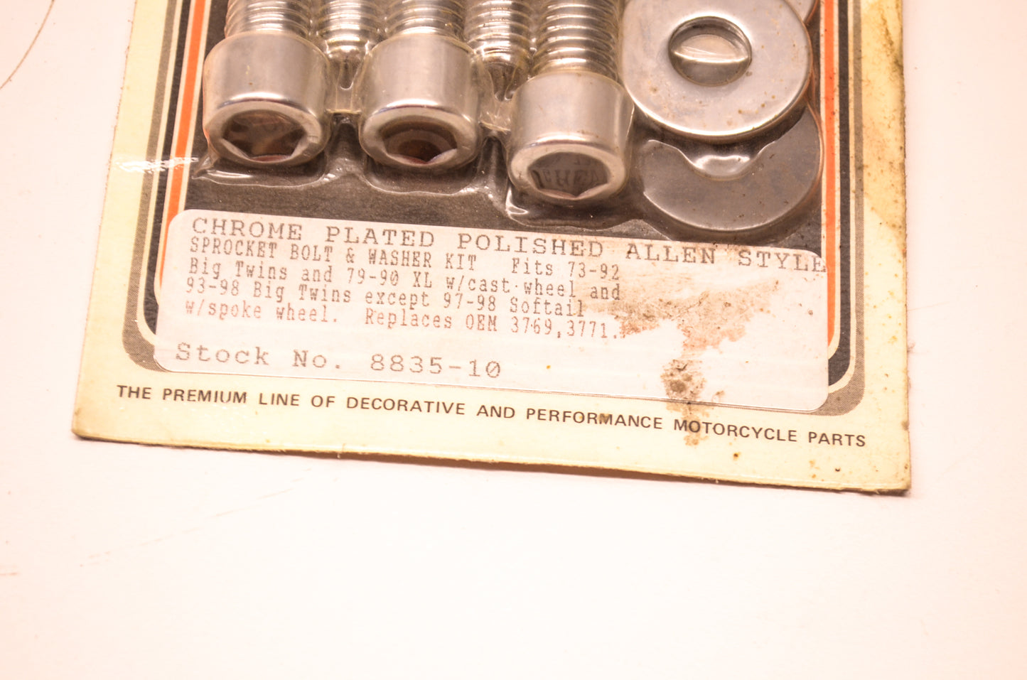 Colony 8835-10, 3769 Allen Head Screws & Washers Qty 5 NOS