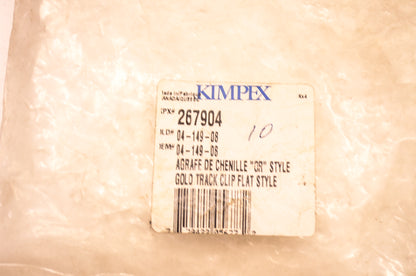 Kimpex 04-149-08, 267904 Track Clips QTY 10 NOS