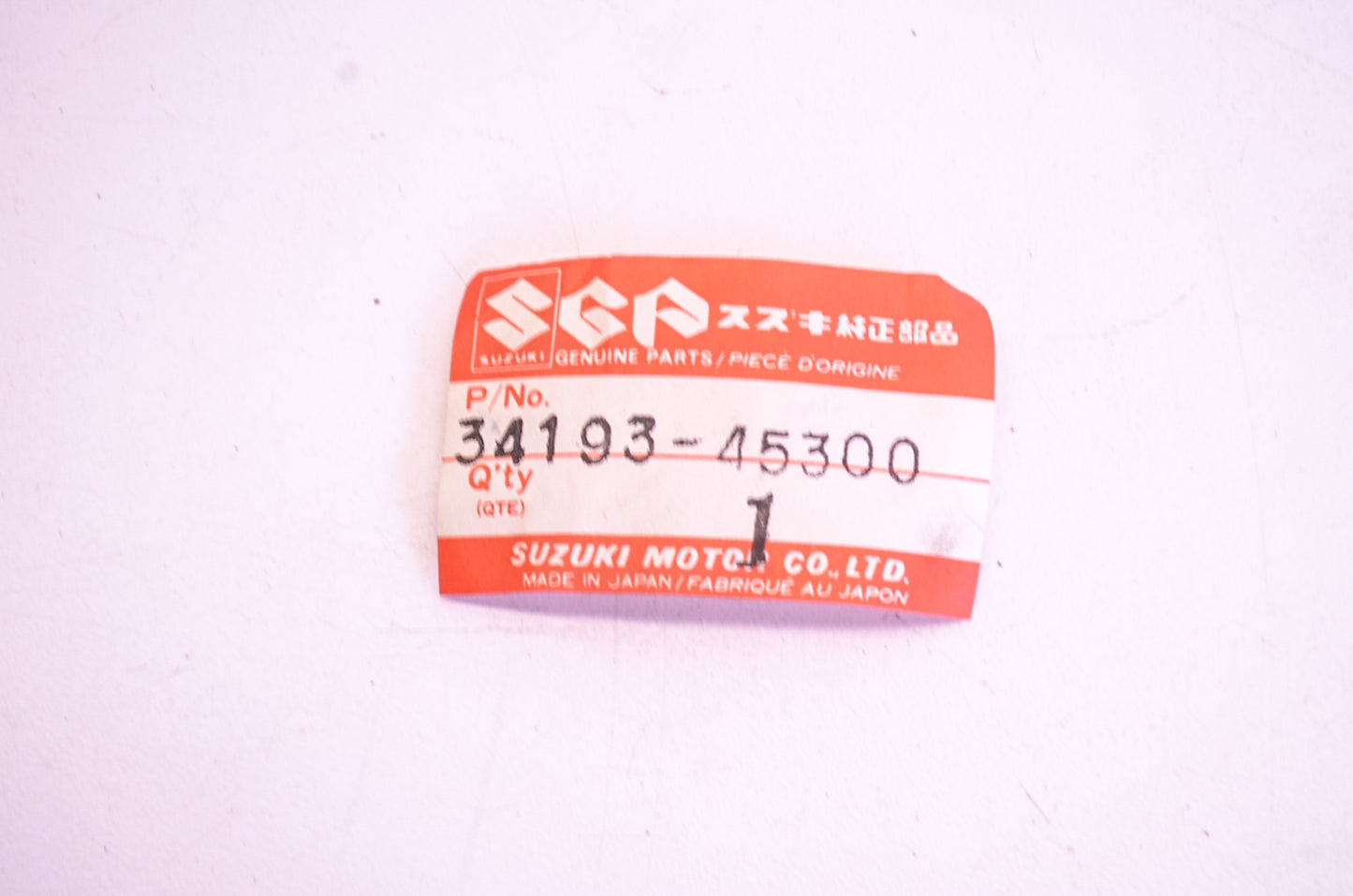 New OEM Suzuki 34193-45300 Speedometer Cover NOS