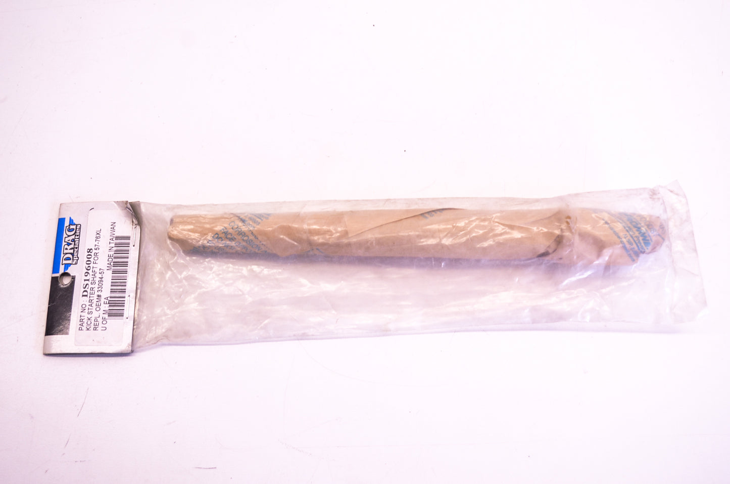 Drag Specialties DS196008, 33094-57 Kickstart Shaft NOS