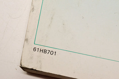 OEM Honda 61HB701 1986-87 TR200 FatCat Service Manual