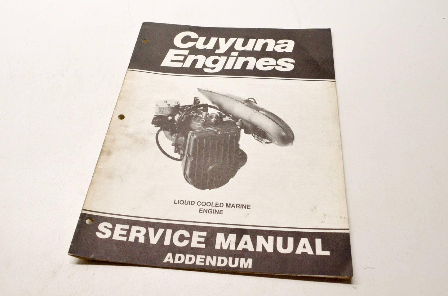 Cuyuna Engines Liquid Cooled Marine Engine Service Manual