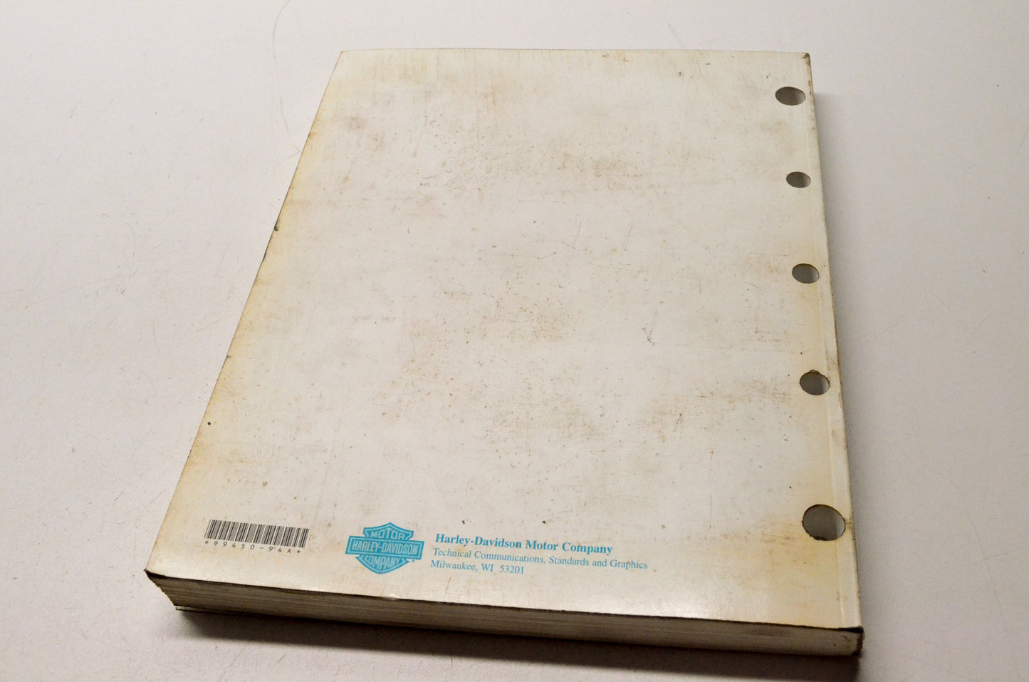 OEM Harley-Davidson 99450-94A 1993 1994 1340 Models Parts Catalog