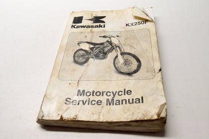 OEM Kawasaki 99924-1324-03 KX250F Motorcycle Service Manual