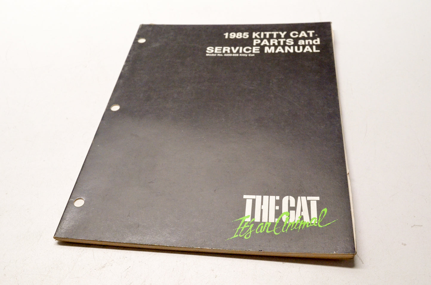 OEM Arctic Cat 2254-312 1985 Kitty Cat Parts Service Manual