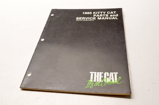 OEM Arctic Cat 2254-312 1985 Kitty Cat Parts Service Manual