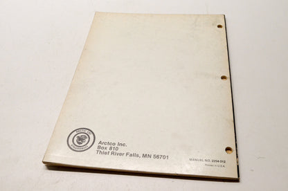 OEM Arctic Cat 2254-312 1985 Kitty Cat Parts Service Manual