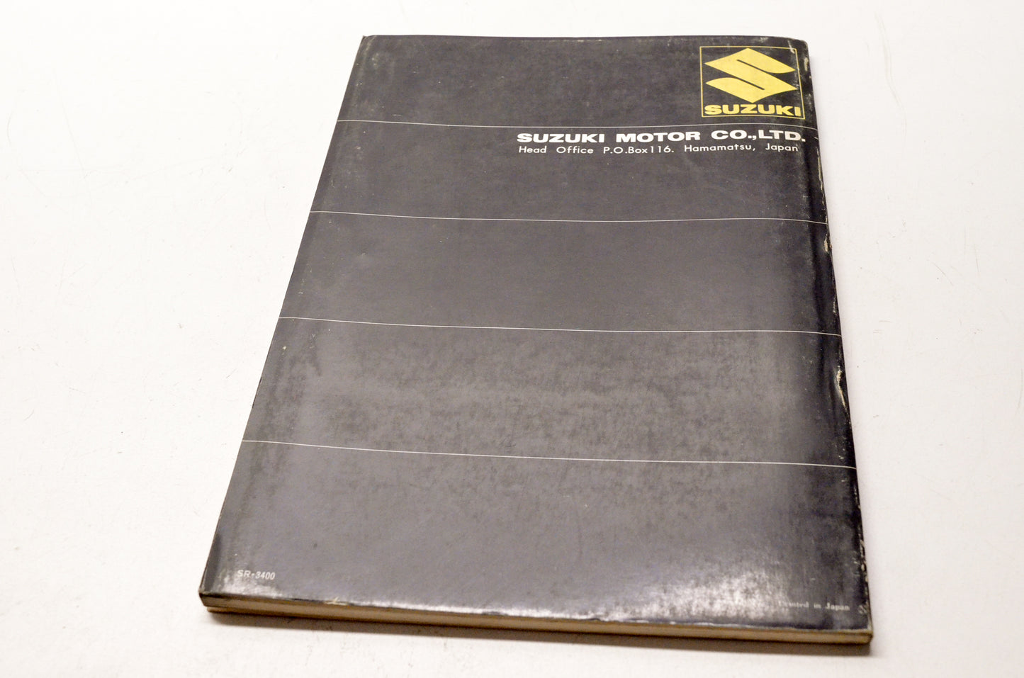 OEM Suzuki SR-3400 GT550 Service Manual