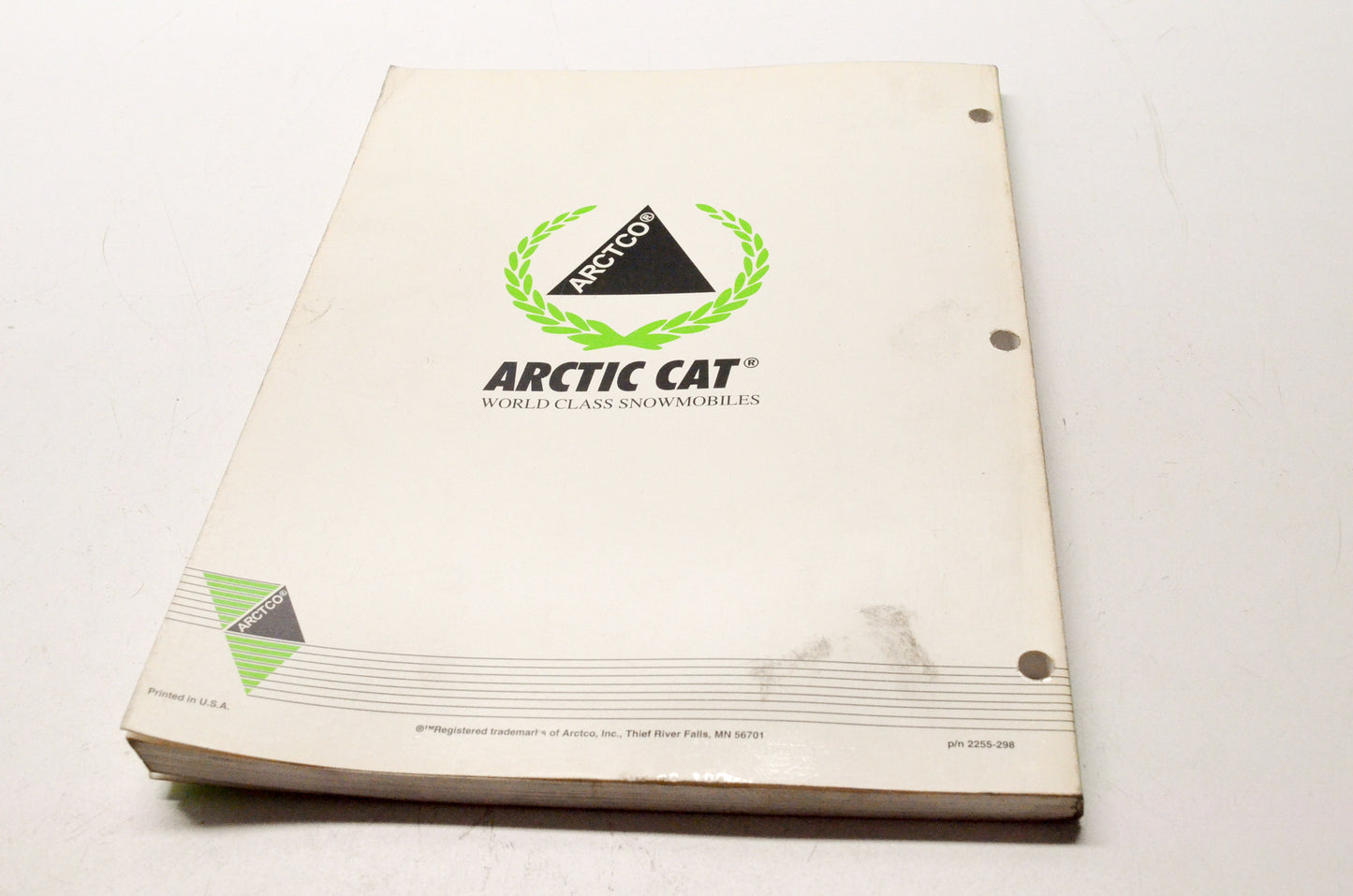 OEM Arctic Cat 2255-298 1996 Puma Puma Deluxe Puma 2-Up Service Manual
