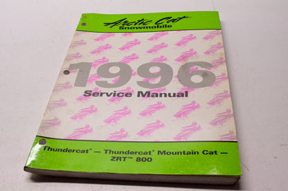 OEM Arctic Cat 2255-313 1996 Thundercat Mountain Cat ZRT 800 Service Manual