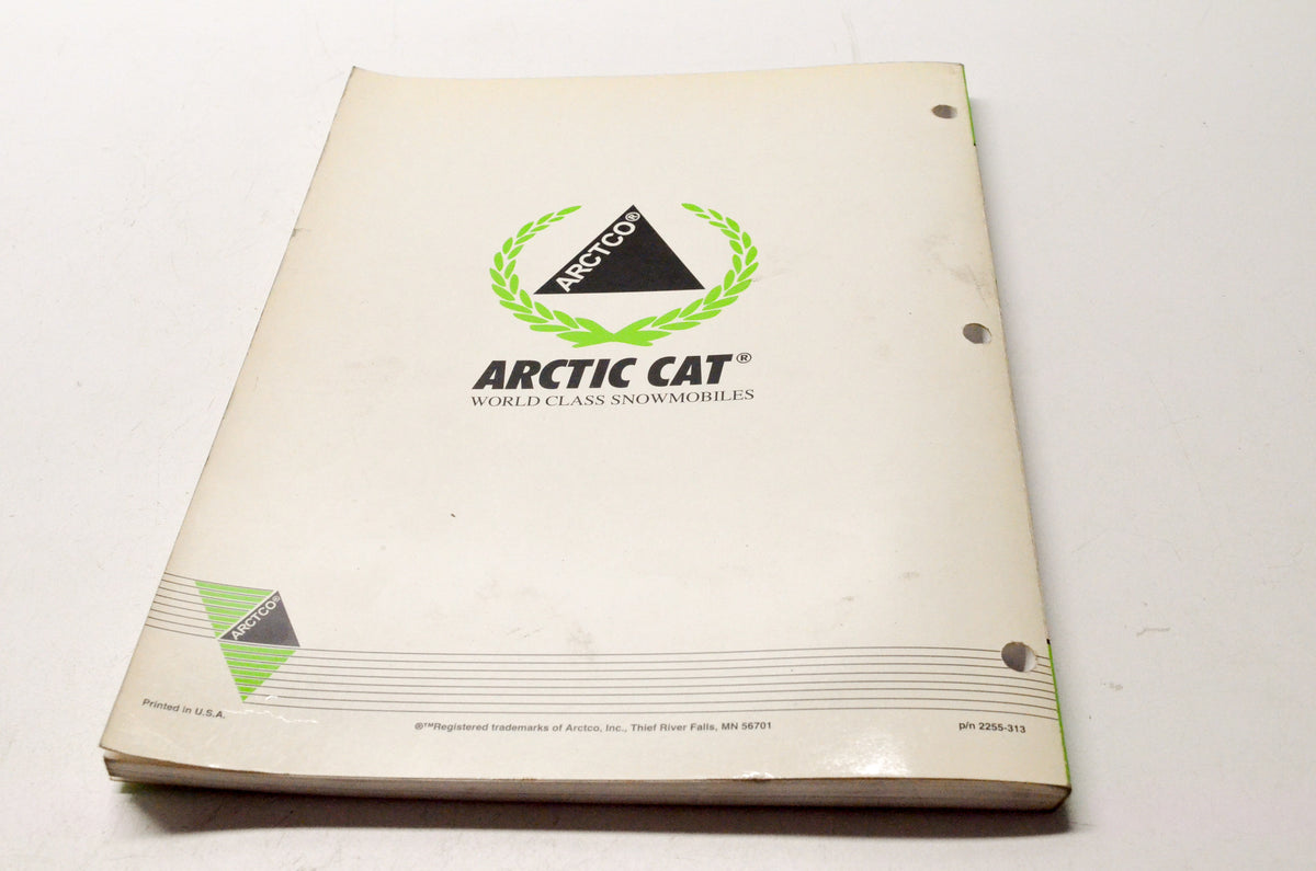 OEM Arctic Cat 2255-313 1996 Thundercat Mountain Cat ZRT 800 Service Manual
