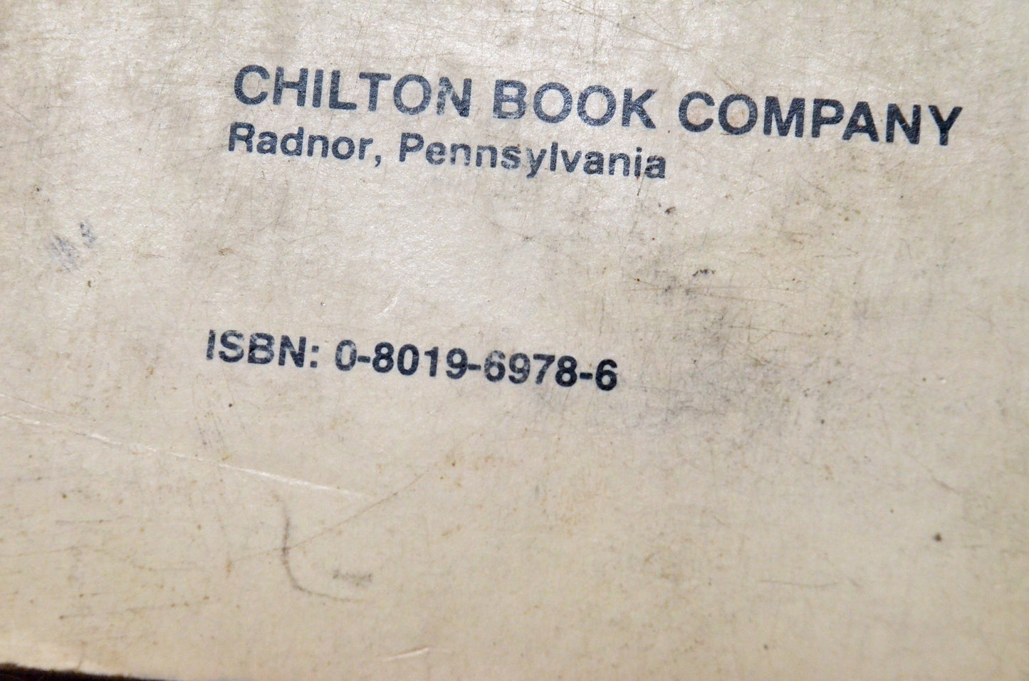 Chilton's 0-8019-6978-6 Snowmobiles 1976-80 Repair & Tune-Up Guide
