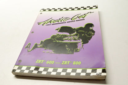 OEM Arctic Cat 2255-533 1997 ZRT600 ZRT800 Snowmobile Service Manual