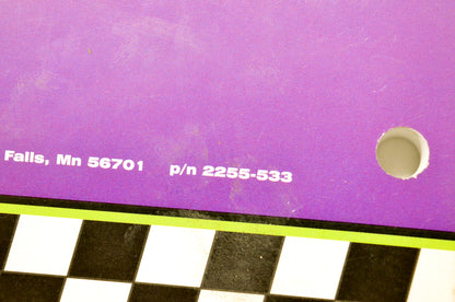OEM Arctic Cat 2255-533 1997 ZRT600 ZRT800 Snowmobile Service Manual