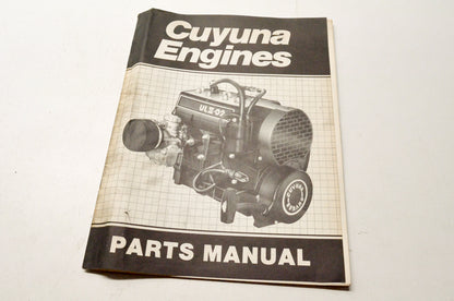 Cuyuna Engines 002-95-10100 Parts Manual