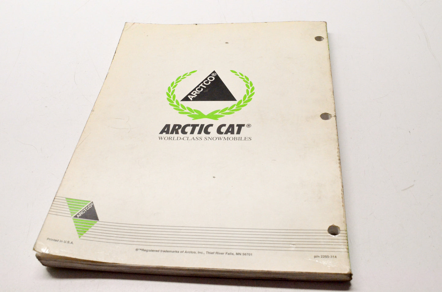 OEM Arctic Cat 2255-314 1996 ZRT600 Service Manual