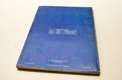 OEM Kawasaki 99963-0051-01 JS550 Jet Ski Watercraft Service Manual