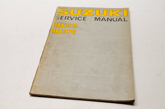 OEM Suzuki SR-3460 RM250 RM370 Service Manual