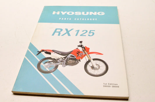 Hyosung 99000-38000 RX125 Parts Catalogue