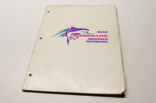 OEM Arctic Cat 2254-939 TigerShark 1993 Service Manual