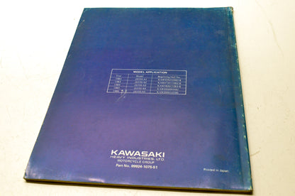 OEM Kawasaki 99924-1075-51 JS550 Jet Ski Watercraft Service Manual