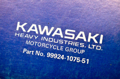 OEM Kawasaki 99924-1075-51 JS550 Jet Ski Watercraft Service Manual