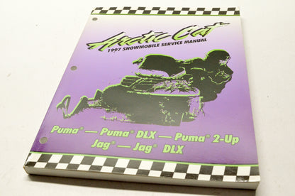 OEM Arctic Cat 2255-524 1997 Puma DLX Puma 2-Up Jag DLX Service Manual