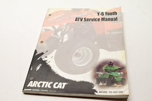 OEM Arctic Cat 2257-191 Y-6 Youth ATV Service Manual