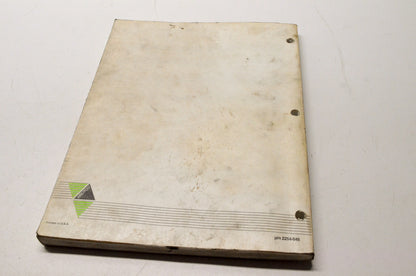 OEM Arctic Cat 2254-646 1991 Wildcat 700 El Tigre EXT Snowmobile Service Manual