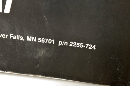 OEM Arctic Cat 2255-724 1998 ZR 500 600 Snowmobile Service Manual