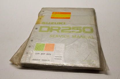 OEM Suzuki 99500-42001-03E DR250 Service Manual NOS