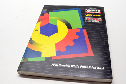 White Outdoor Products 770-8856L 1996 Genuine White Parts Price Book