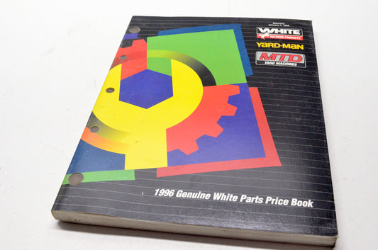 White Outdoor Products 770-8856L 1996 Genuine White Parts Price Book