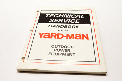 Yard-Man 770-7990G Technical Service Handbook Vol IV NOS