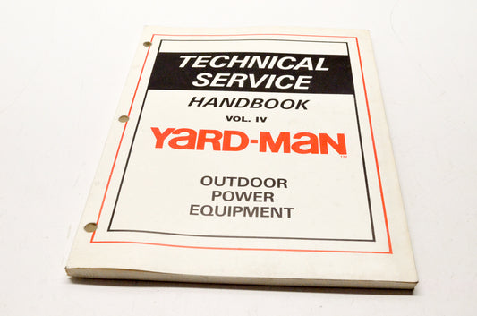 Yard-Man 770-7990G Technical Service Handbook Vol IV NOS