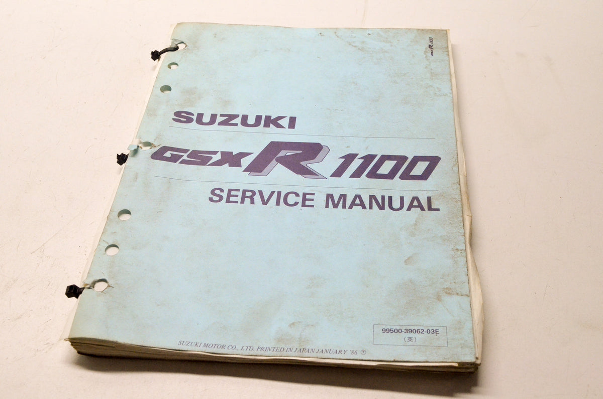 OEM Suzuki 99500-39062-03E GSXR1100 Service Manual