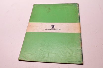 OEM Suzuki SR-2901 TS185 Service Manual
