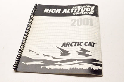 OEM Arctic Cat 2256-354 2001 Snowmobile High Altitude Guidebook