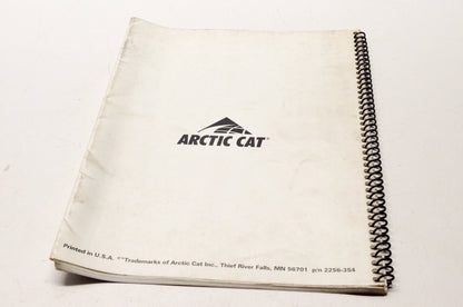 OEM Arctic Cat 2256-354 2001 Snowmobile High Altitude Guidebook