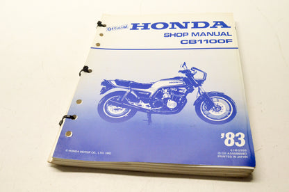 OEM Honda 61MG500 1983 CB1100F Shop Manual