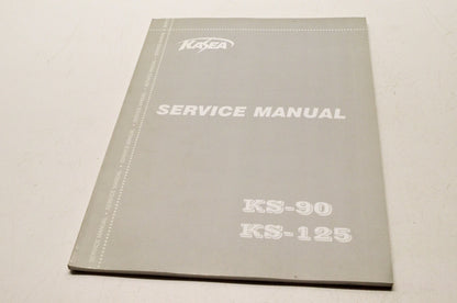Kasea KS-90 KS-125 Service Manual NOS